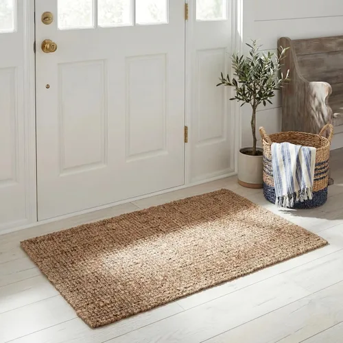Miniatura 33 de SAFAVIEH Alfombra 9x12 - Colección de fibra natural - Grande - Marrón, Yute hecho a mano, estilo granja, textura gruesa de pelo grueso (NF447D)