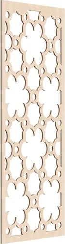 Miniatura 167 de Ekena Millwork WALW14X35X0250STGRO Southgate - Paneles de pared decorativos de madera con calado, 13 3/8 pulgadas de ancho x 34 3/8 pulgadas de rojo