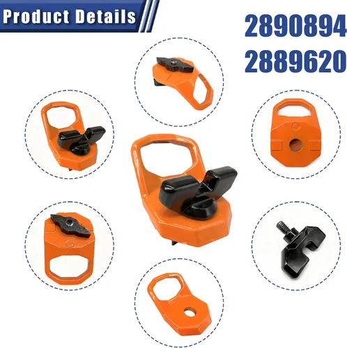 Miniatura 4 de Juego de 2 Anillos en D Max Lock and Ride Compatibles con Polaris Ranger XD 1500 y Xpedition Lock & Ride MAX Reemplaza 2890894 y 2889620