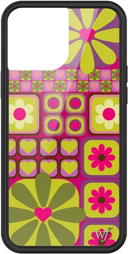 Miniatura 18 de Wildflower Fundas - Realización Par x Devon Lee Carlson, Compatible con Apple iPhone 13 Pro Max Rojo, Ranas, Colaboración - Protector de Par