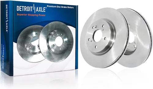 Miniatura 50 de Detroit Axle - Kit de freno delantero para Chevrolet Equinox Pontiac Torrent Suzuki XL-7, 08-10 Saturn Vue, 12-15 Captiva Sport Reemplazo 2008 2009