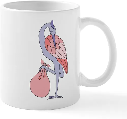 Miniatura 29 de CafePress Mug Stork - Taza de café de cerámica (11.0 fl oz)