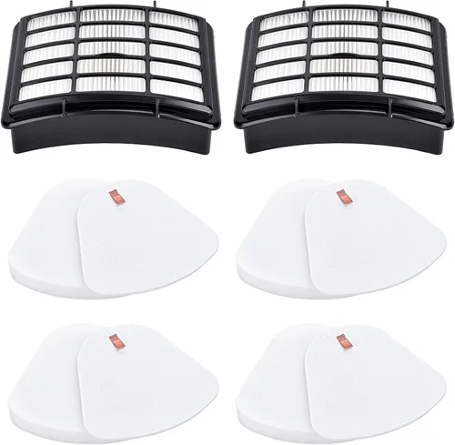 Filtros para Shark Navigator Lift Away Deluxe ZU503AMZ NV360 NV352 NV370 NV358 NV355 NV351 NV356E UV540 NV350 NV356, comparado con la parte # XFF350
