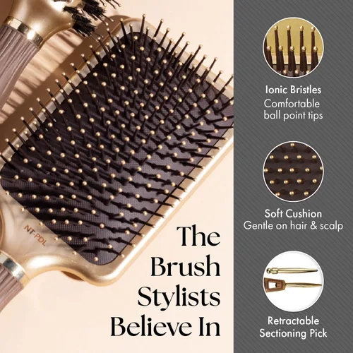 Miniatura 4 de Olivia Garden Cepillo de pelo de cerámica + Ion Nano Thermic Styler