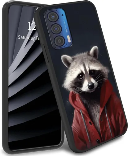 Miniatura 12 de Funda delgada para Moto Edge 2021 TPU con diseño de hojas de arte, cubierta de protección de cuerpo completo de goma de gel suave para Motorola Edge