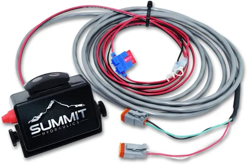 Miniatura 8 de Summit Hydraulics Kit multiplicador hidráulico, válvula divisor/desviadora SCV con acopladores JD estilo antiguo con caja de interruptores