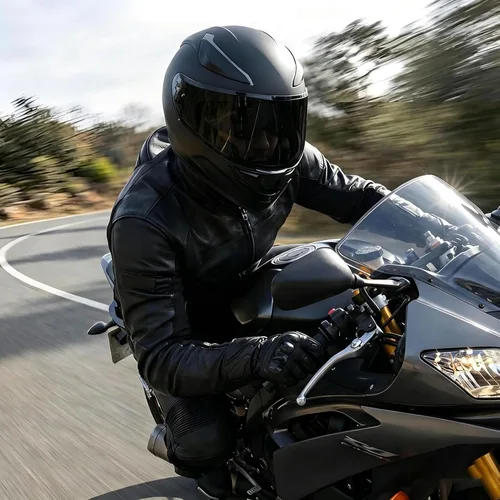 Miniatura 7 de Casco de motocicleta con Bluetooth, casco modular de motocicleta abatible con auriculares de intercomunicación Bluetooth, cascos de doble visera