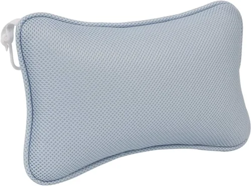 MILISTEN Almohada para el cuello del baño, almohada para el reposacabezas del baño, almohada de apoyo para el cuello, los hombros y la cabeza con