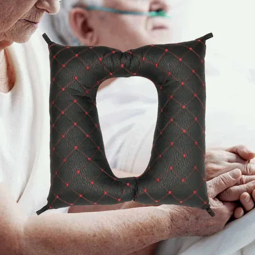 Miniatura 5 de Cojín de asiento de inodoro para ancianos, almohadilla suave antidecúbito para silla de ruedas, almohadilla de cómoda para lactancia