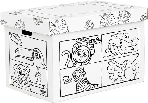 Miniatura 3 de Bankers Box Color en caja de juguetes de animales