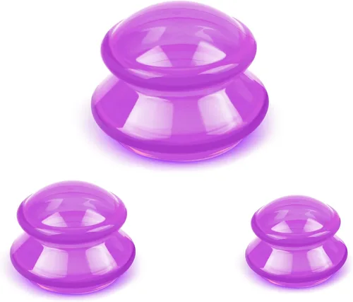 Miniatura 9 de Conjuntos de terapia de ventosas de silicona, kit de ventosas para terapia de masaje,Copa anticelulitis, para reducción de celulitis, dolor
