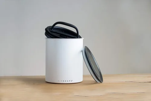 Miniatura 4 de Airscape Kilo - Paquete de recipiente de almacenamiento de café y cucharada, contenedor grande para alimentos, tapa hermética patentada por Estados