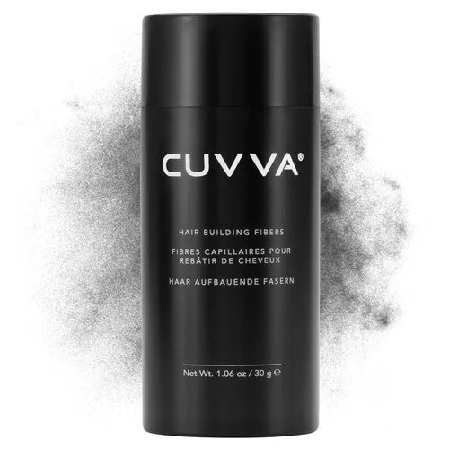 Miniatura 24 de CUVVA Fibras para la construcción del cabello (1.06 oz). Rellena instantáneamente el cabello fino y adelgazante para crear un aspecto más grueso
