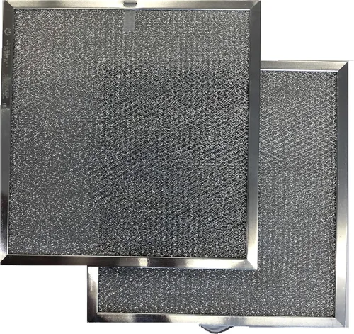 Filter Everything Filtro de repuesto para campana extractora compatible con Broan/Nutone S99010316 – 11-1/4 x 11-3/4 x 3/8 pulgadas – Paquete de 2