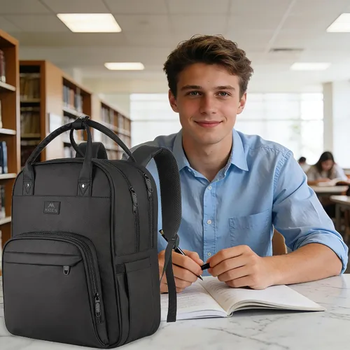 Miniatura 9 de MATEIN Mochila para enfermera, mochila médica de enfermería acolchada impermeable para mujeres, se adapta a portátiles de 17 pulgadas, bolsa clínica