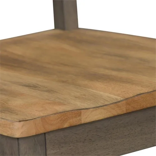 Miniatura 5 de Liberty Furniture Industries Lindsay Farm - Silla lateral con respaldo Splat (RTA), 18 pulgadas de ancho x 22 pulgadas de profundidad x 38 pulgadas