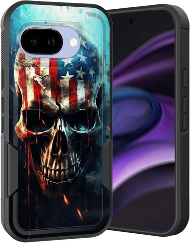 Miniatura 143 de Funda para Pixel 6A, Híbrida de Doble Capa de Servicio Pesado Resistente a Prueba de Golpes PC Duro + Funda Protectora de Silicona Suave para Google