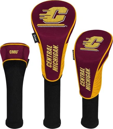 Miniatura 7 de Team Effort NCAA Juego de tres fundas para la cabeza unisex para adultos NCAA