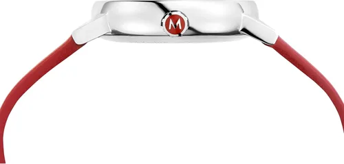 Miniatura 5 de Mondaine Unisex MSE.35110.LC SBB Reloj rojo de cuarzo suizo con pantalla analógica, Rojo