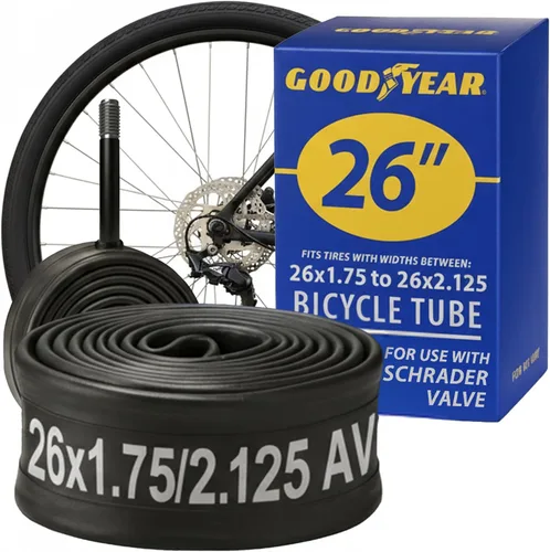 Miniatura 19 de Tubo de Bicicleta Goodyear con Goma de Butilo - Tubos de Bicicleta Confiables para Ciclismo Premium