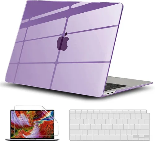 Miniatura 12 de GVTECH Funda para MacBook Air de 13 pulgadas (2010-2017) A1369 A1466 carcasa rígida de plástico, carcasa negra