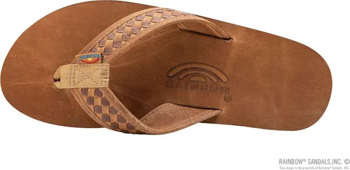 Miniatura 3 de Rainbow Sandals The Bentley Luxury Leather - Correa tejida a mano con arco de doble capa