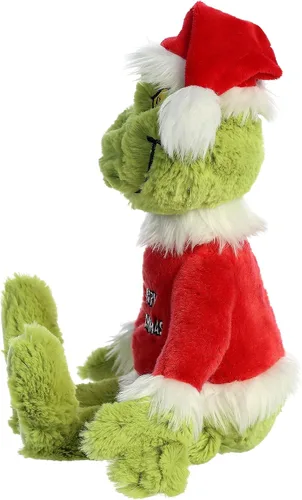 Miniatura 4 de Aurora® Dr. Seuss™ Feliz Navidad Grinch Muñeco de Peluche - Peluche Oficialmente Licenciado para Juego Imaginativo - Perfecto para Niños y Adultos