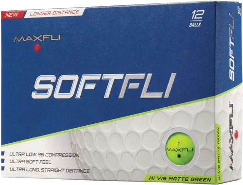 Miniatura 4 de Maxfli SoftFli Bolas de golf mate Azul