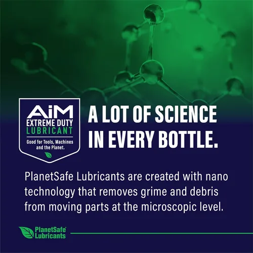 Miniatura 3 de PlanetSafe Lubricants AiM - Lubricante para cadena de bicicleta, 1 onza, lubricante de cadena de bicicleta para bicicletas de carretera, montaña