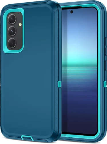Miniatura 10 de I-HONVA Funda para Samsung Galaxy A17 5G/Galaxy A26 5G, a prueba de golpes, a prueba de polvo y caídas, 3 capas de protección de cuerpo completo