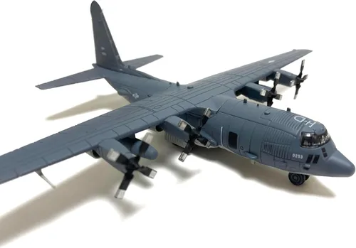Miniatura 5 de Lockheed AC-130U 1/200 Modelo de avión fundido a troquel
