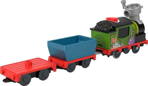 Miniatura 6 de Thomas & Friends Tren de Juguete Motorizado Motor Parlante Whiff con Sonidos y Frases y Vagón de Carga para Juego de Simulación Preescolar