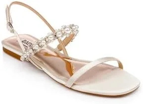 Miniatura 8 de Badgley Mischka Sandalia plana Natalee para mujer