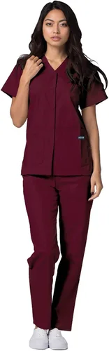 Miniatura 4 de Adar Universal Scrubs for Women - Snap Front Scrub Top