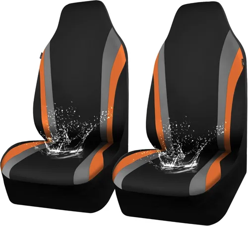 Miniatura 8 de CAR PASS AquaShield - Fundas de asiento de automóvil impermeables de neopreno solo para asientos delanteros, fundas de asiento de cubo de respaldo