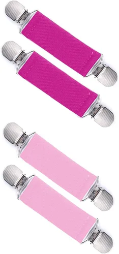 Miniatura 7 de UTTPLL Clips para guantes de acero inoxidable, clips para guantes para niños, bebés, niños y niñas de invierno, clips elásticos para guantes