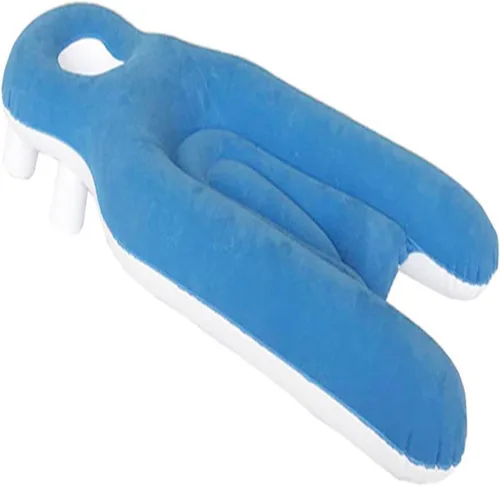 Miniatura 7 de harayaa Almohada de cara hacia abajo almohada de recuperación de ojos Almohada de cama portátil Prone Almohada para siesta