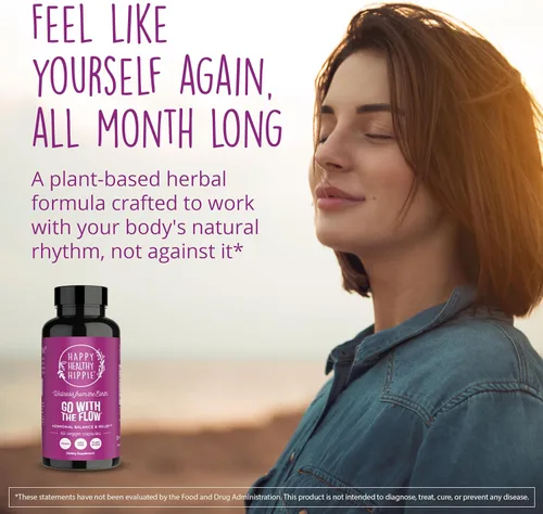 Miniatura 2 de Equilibrio Hormonal para Mujeres – Suplemento de Apoyo para SPM, Menopausia y Perimenopausia Alivio de Hinchazón, Cólicos Menstruales, Estado