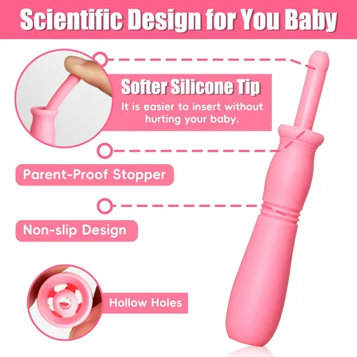 Miniatura 2 de Alivio de gases y cólicos para bebés, alivio instantáneo eficaz del estreñimiento para bebés, solución natural para alivio de cólicos y gases