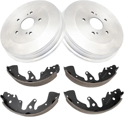 Miniatura 33 de Kit de tambor de freno y zapata ABS trasero TRQ Compatible con Subaru Forester Impreza