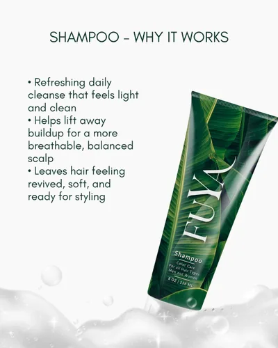 Miniatura 4 de FUYA Repair Essentials Champú aclarante limpieza profunda para raíces grasas y cuero cabelludo seco Fortalece el cabello dañado, restaura