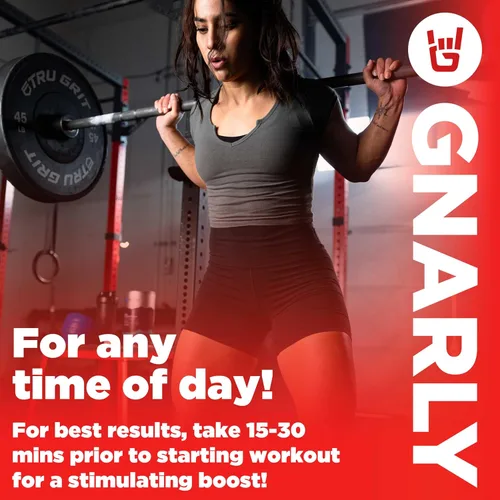 Miniatura 5 de Gnarly Nutrition BCAA en polvo, ponche de frutas - Aminoácidos BCAAS pre-entrenamiento - Certificado NSF Sport - Suplemento para apoyar
