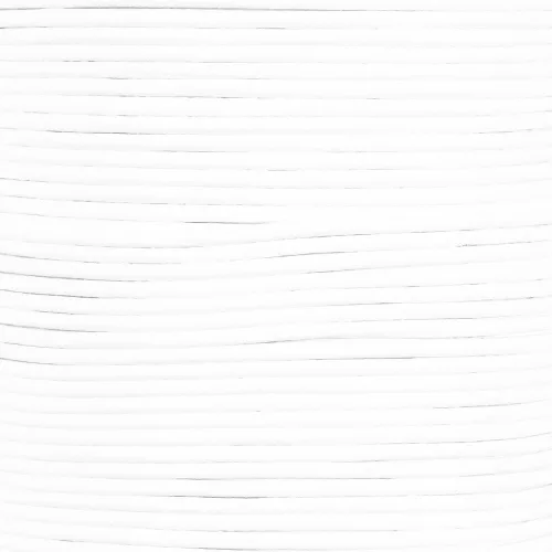 Miniatura 3 de Tiras de cordón de cuero redondo genuino de 0.069 pulgadas para pulseras, collares, cuentas y otras joyas – 10 yardas / 29.9 ft – Blanco