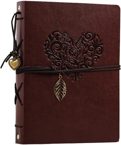Miniatura 6 de Álbum de fotos de 4 x 6 pulgadas, 160 fotos, álbumes de fotos de cuero con espacio de escritura con 30 papeles de escritura, viajes, familia, boda