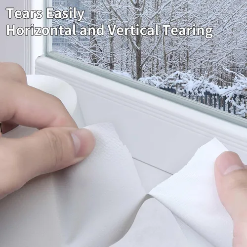 Miniatura 3 de Cinta de sellado de ventana de conducto de tela para invierno, 1.89 pulgadas x 33 pies, cinta aislante de sellado para ventanas y puertas, sellador