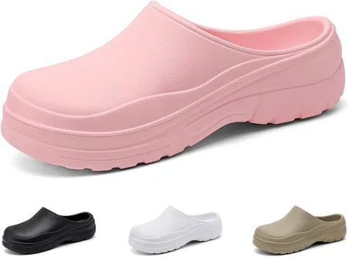 Miniatura 3 de Zuecos para hombre y mujer, antideslizantes, impermeables, para jardín, cocina, trabajo, sandalias de chef, cómodas, ligeras, de EVA