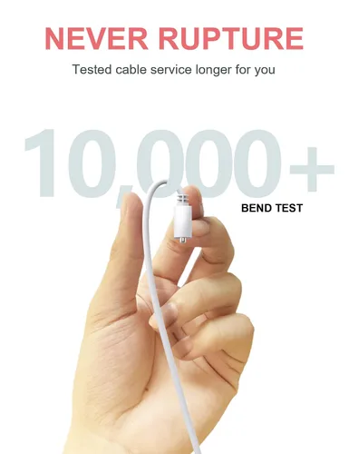 Miniatura 4 de Cable de carga magnético USB CC de 2.6 pies para masajeadores, juguetes recargables, cepillos de dientes eléctricos, relojes, entrenador de perros