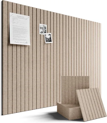 Miniatura 13 de Tablero de anuncios de fieltro grande de 36 x 24 pulgadas, alternativa al tablero de corcho – Paquete de 6 con 40 pestañas adhesivas extraíbles