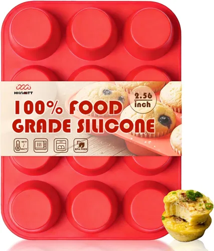 Miniatura 8 de Moldes de bomba de cacao para chocolate caliente, silicona hemisferio de 2.5 pulgadas, paquete de 3, molde semicircular, 6 cavidades, circular, sin