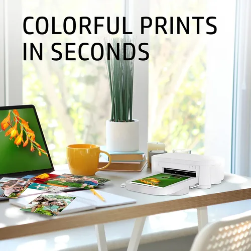 Miniatura 5 de HP Sprocket Studio Plus - Papel fotográfico de 4 x 6 pulgadas y cartuchos (incluye 108 hojas y 2 cartuchos) – Compatible solo con la impresora HP